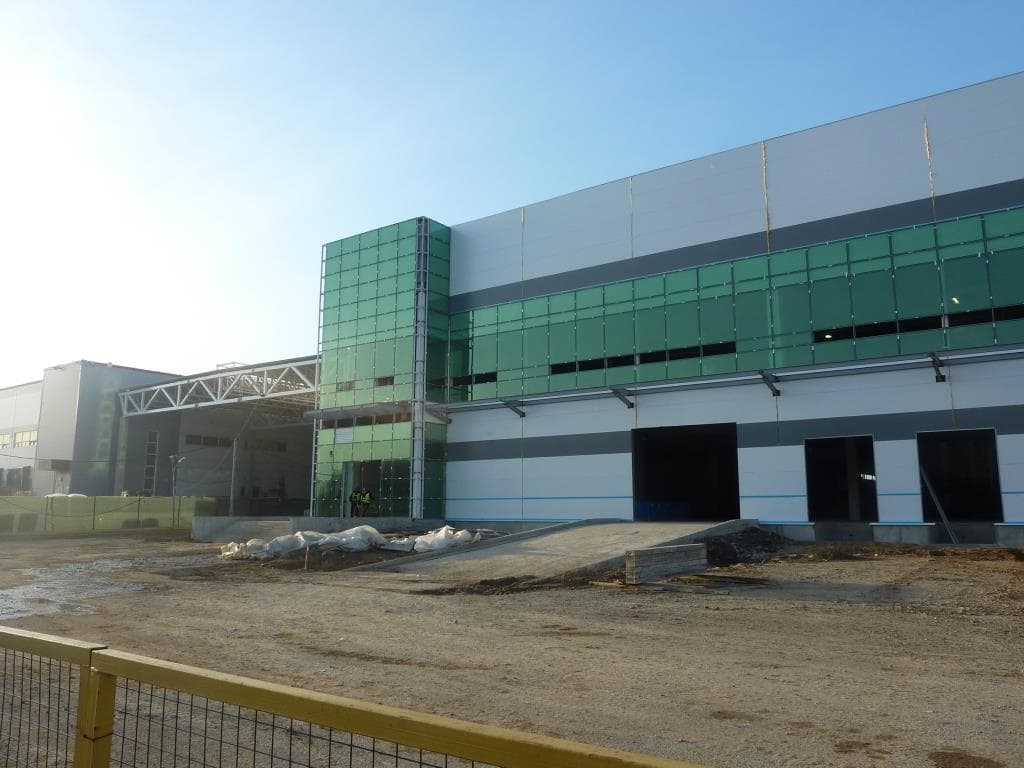 Новый производственный корпус «В» завода LG